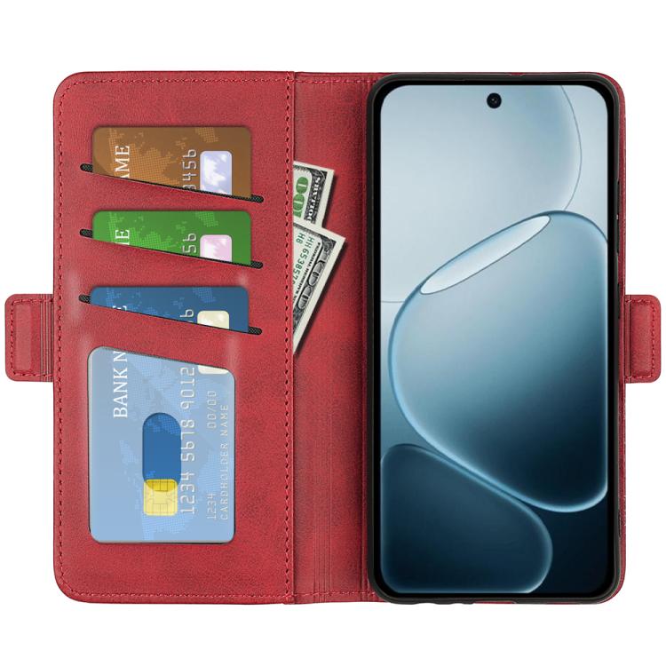 For OPPO A6 Pro 5G Global / F31 5G Dual-side Magnetic Buckle Horizontal Flip Leather Phone Case