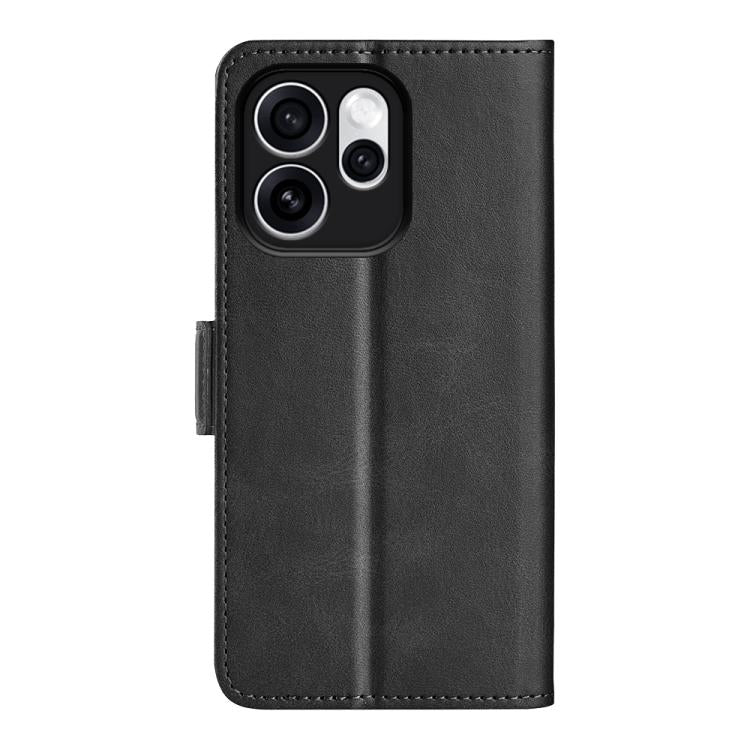For OPPO Reno15 Pro Global Dual-side Magnetic Buckle Horizontal Flip Leather Phone Case