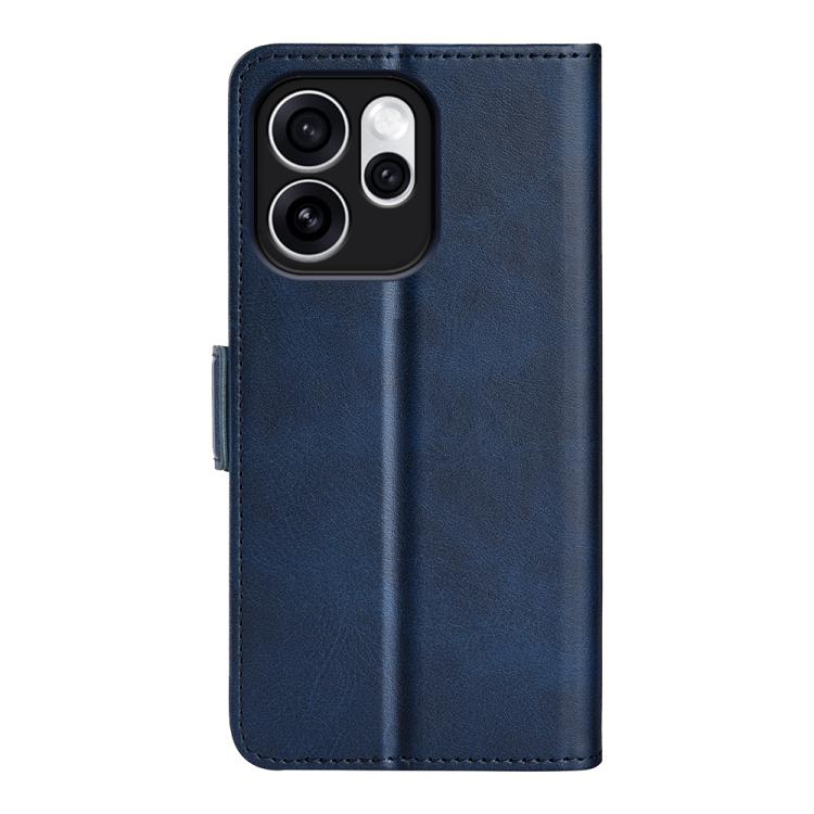 For OPPO Reno15 Pro Max Global Dual-side Magnetic Buckle Horizontal Flip Leather Phone Case