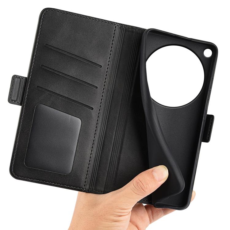 For OPPO Find X9 Ultra Dual-side Magnetic Buckle Horizontal Flip Leather Phone Case