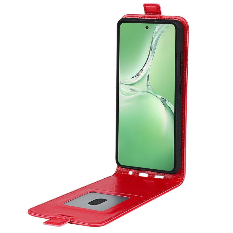 For OPPO K12 R64 Texture Single Vertical Flip Leather Phone Case