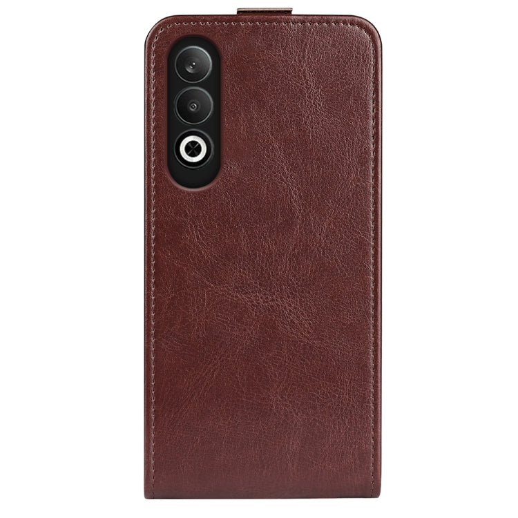 For OPPO K12 R64 Texture Single Vertical Flip Leather Phone Case