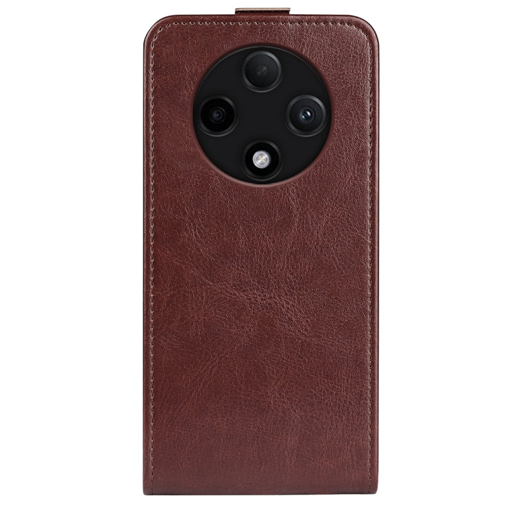 For OPPO A3 Pro 5G R64 Texture Single Vertical Flip Leather Phone Case