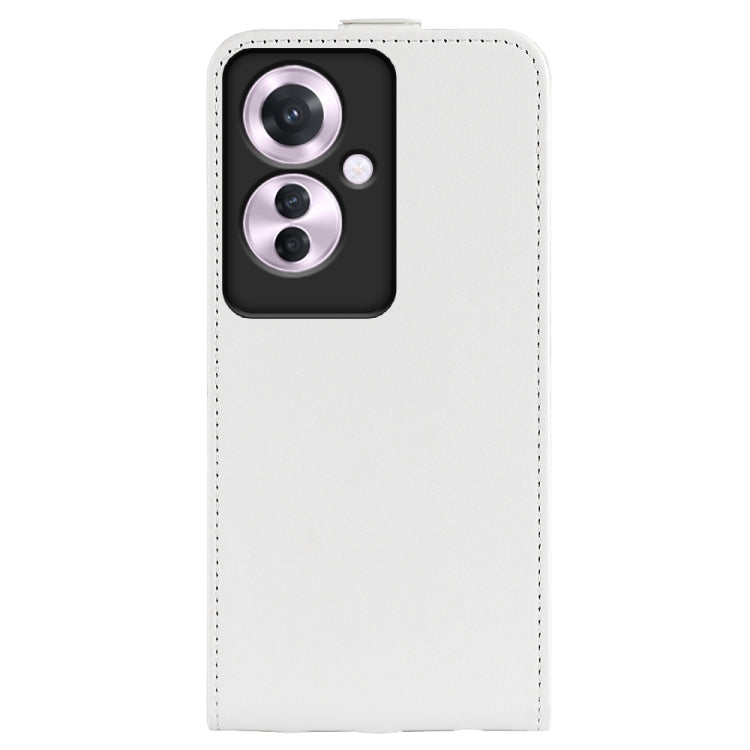 For OPPO Reno11 F 5G R64 Texture Single Vertical Flip Leather Phone Case