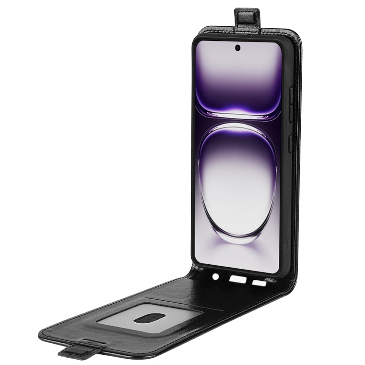 For OPPO Reno12 Pro 5G Global R64 Texture Single Vertical Flip Leather Phone Case