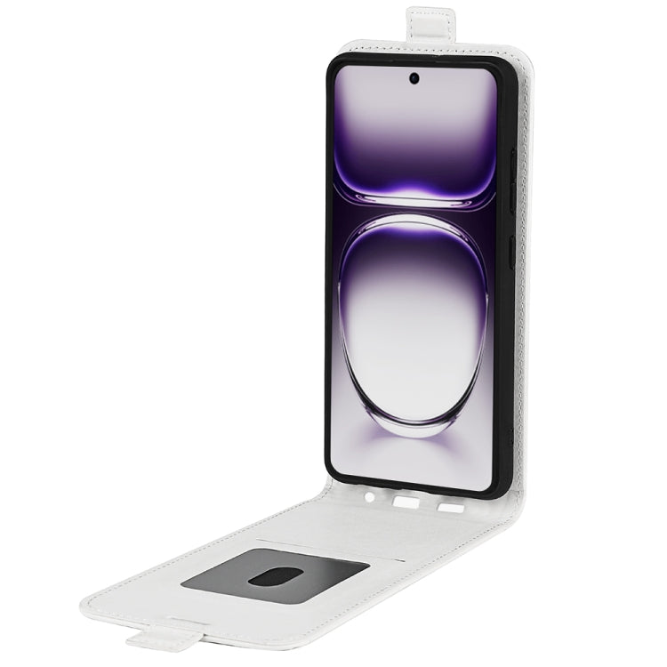 For OPPO Reno12 Pro 5G Global R64 Texture Single Vertical Flip Leather Phone Case
