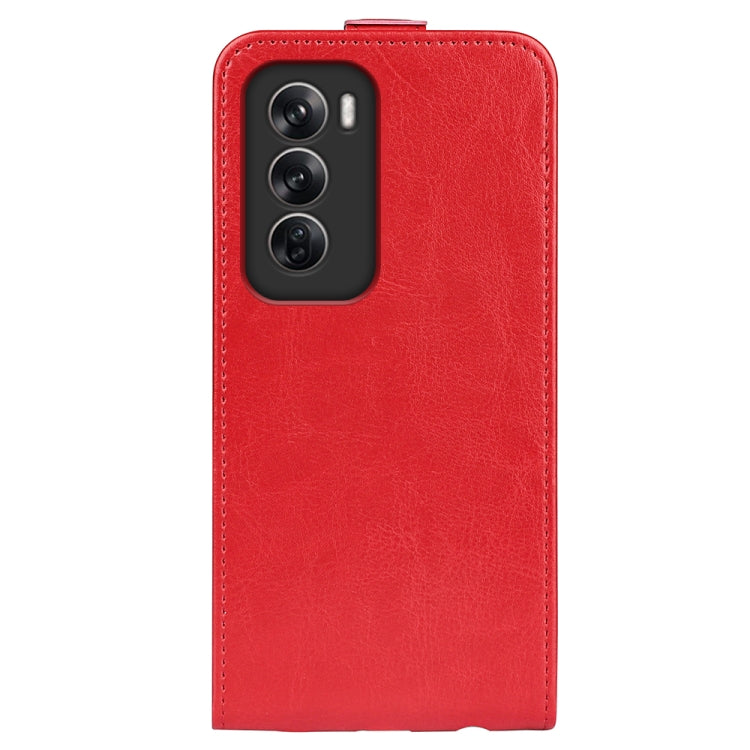 For OPPO Reno12 Pro 5G Global R64 Texture Single Vertical Flip Leather Phone Case