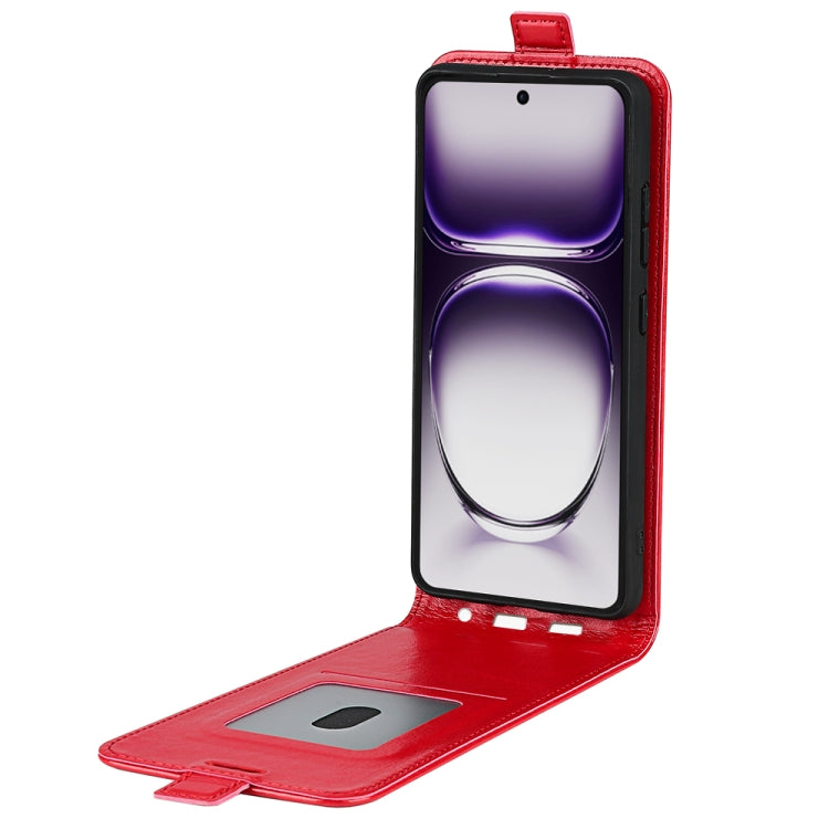 For OPPO Reno12 Pro 5G Global R64 Texture Single Vertical Flip Leather Phone Case