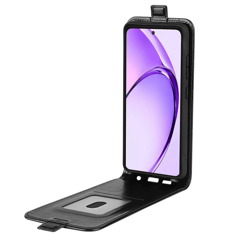 For OPPO A3 Pro Global R64 Texture Single Vertical Flip Leather Phone Case