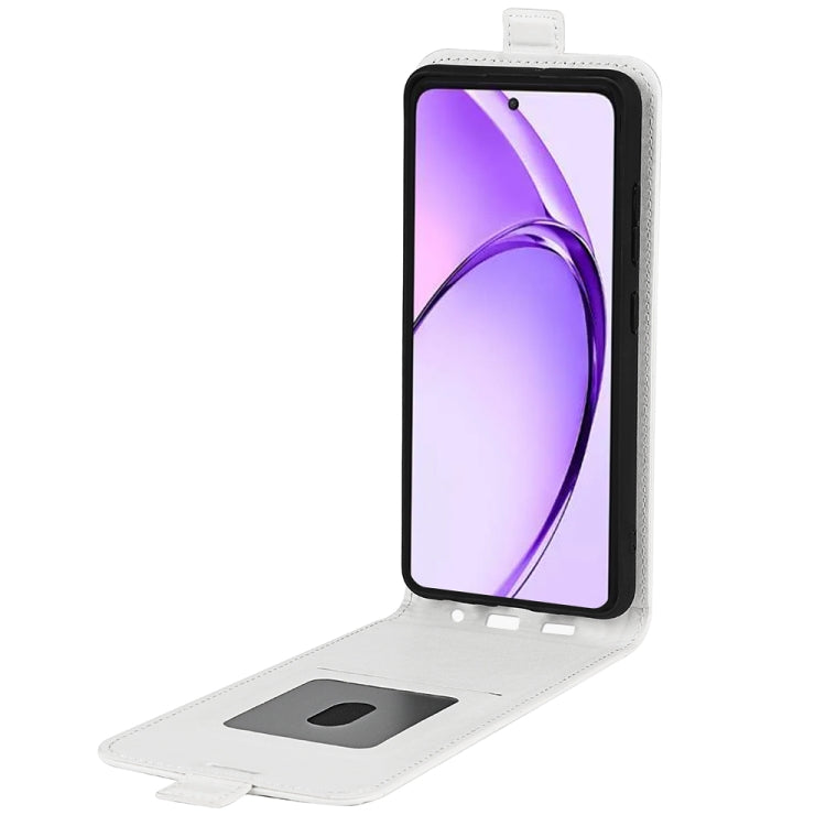 For OPPO A3 Pro Global R64 Texture Single Vertical Flip Leather Phone Case
