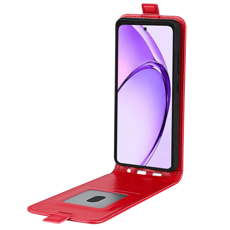 For OPPO A3 Pro Global R64 Texture Single Vertical Flip Leather Phone Case