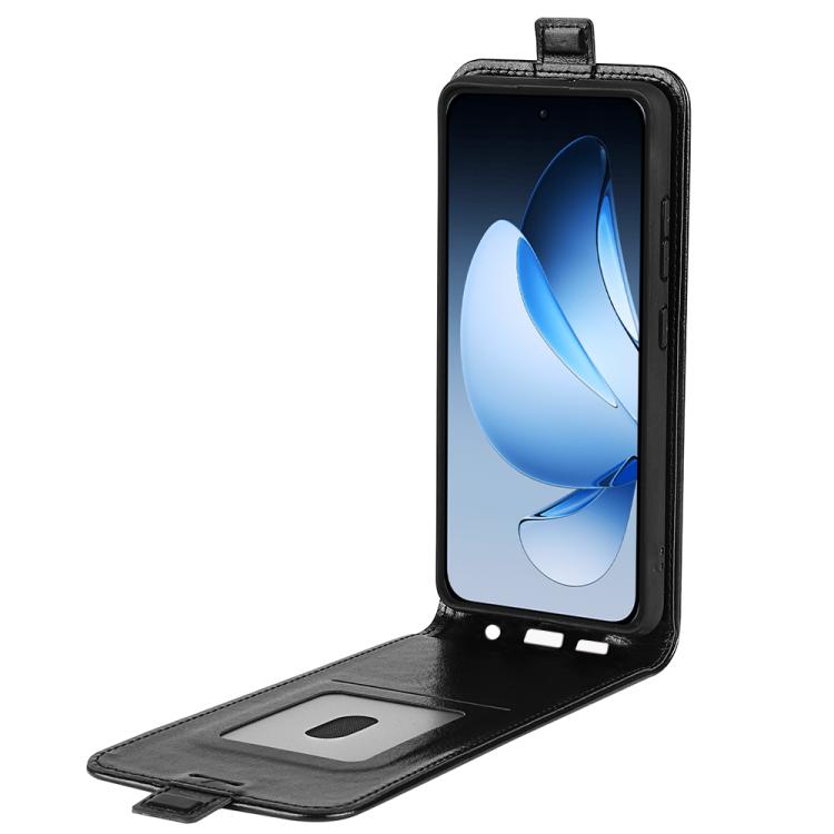 For OPPO Reno13 5G R64 Texture Single Vertical Flip Leather Phone Case