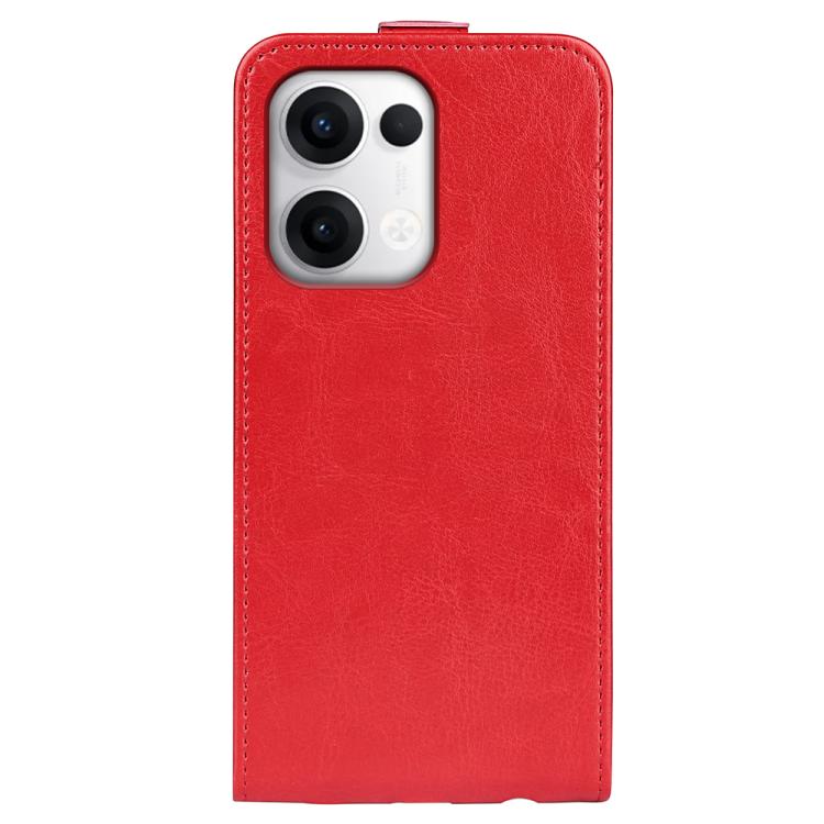 For OPPO Reno13 5G R64 Texture Single Vertical Flip Leather Phone Case
