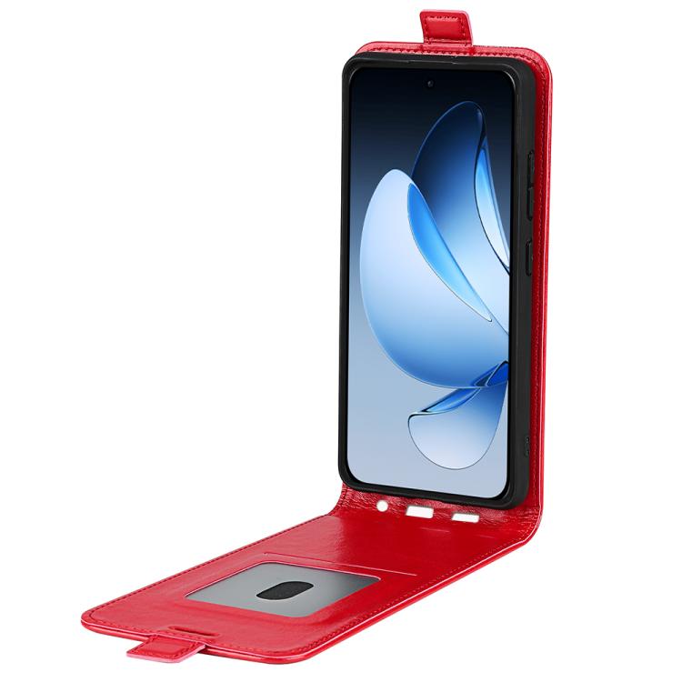 For OPPO Reno13 5G R64 Texture Single Vertical Flip Leather Phone Case