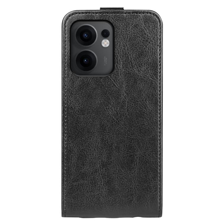 For OPPO Reno13 F R64 Texture Single Vertical Flip Leather Phone Case