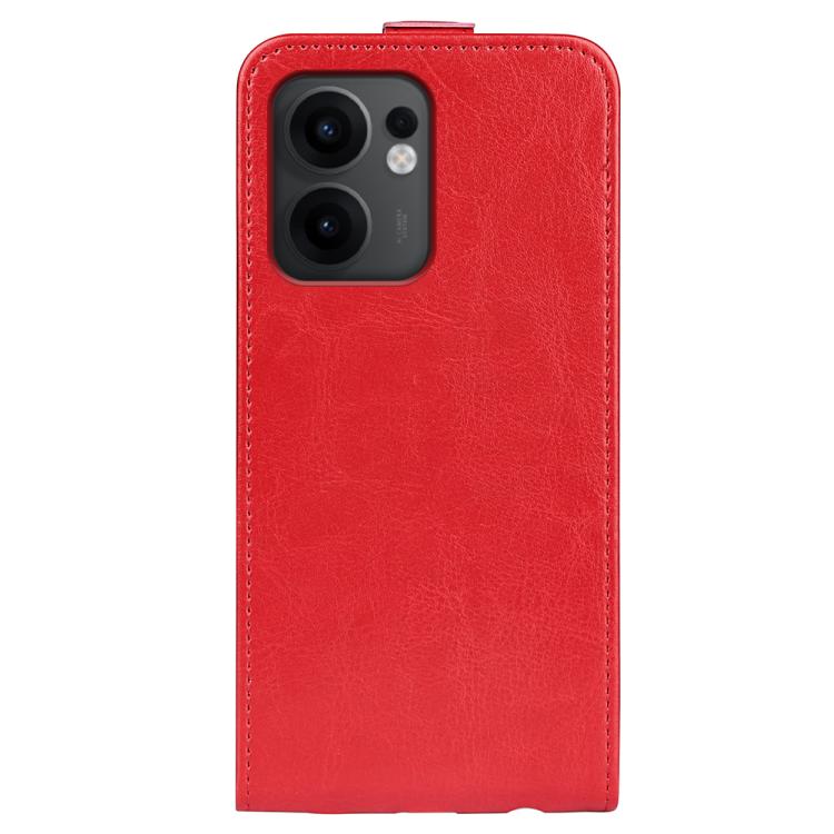For OPPO Reno13 F R64 Texture Single Vertical Flip Leather Phone Case