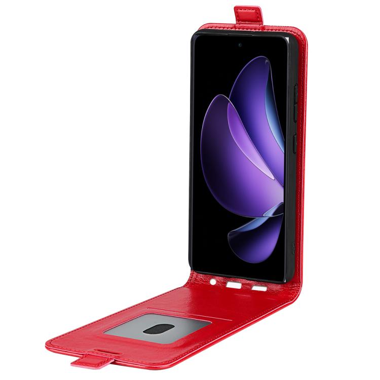 For OPPO Reno13 F R64 Texture Single Vertical Flip Leather Phone Case