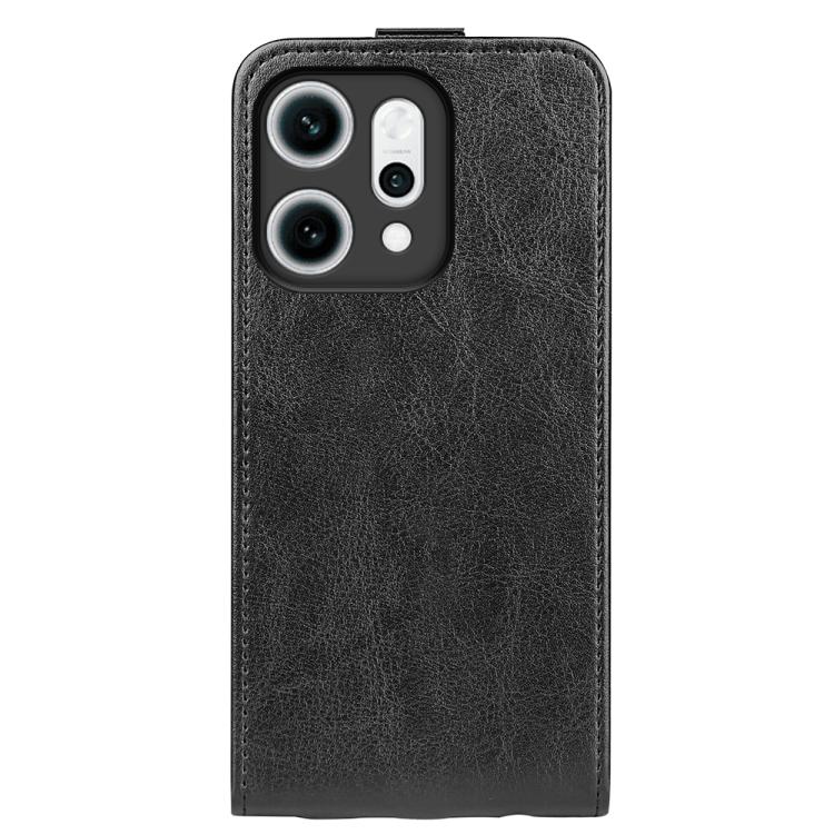 For OPPO Reno14 5G Global R64 Texture Single Vertical Flip Leather Phone Case