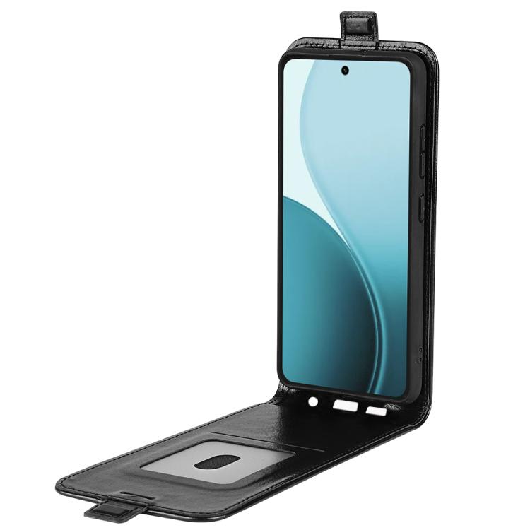 For OPPO Reno14 5G Global R64 Texture Single Vertical Flip Leather Phone Case
