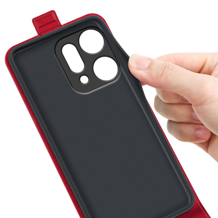 For OPPO Reno14 5G Global R64 Texture Single Vertical Flip Leather Phone Case