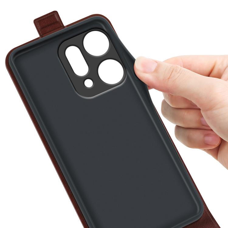 For OPPO Reno14 5G Global R64 Texture Single Vertical Flip Leather Phone Case