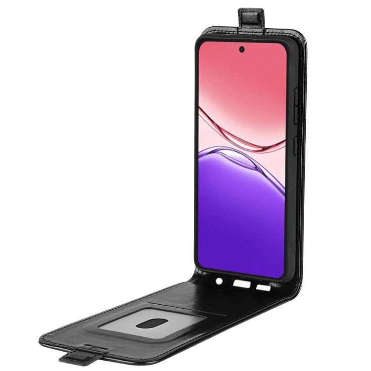 For OPPO A5 Pro Global 5G R64 Texture Single Vertical Flip Leather Phone Case