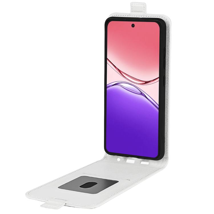 For OPPO A5 Pro Global 5G R64 Texture Single Vertical Flip Leather Phone Case