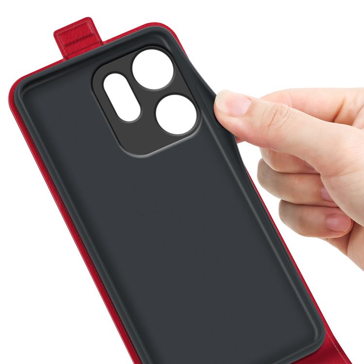 For OPPO Reno14 F 5G R64 Texture Single Vertical Flip Leather Phone Case