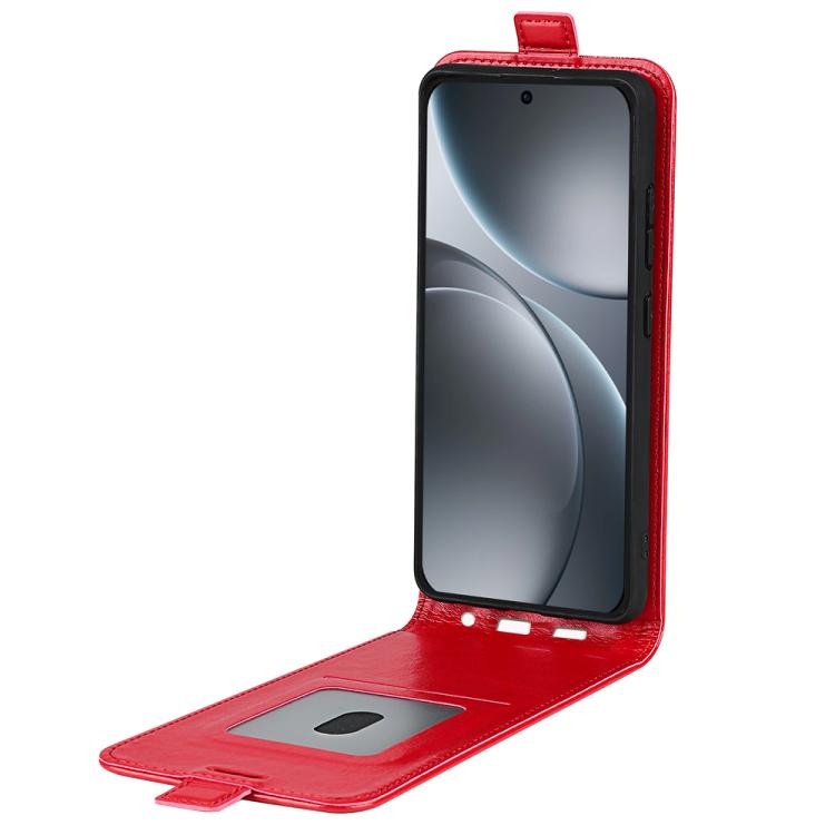For OPPO Find X9 Pro R64 Texture Single Vertical Flip Leather Phone Case
