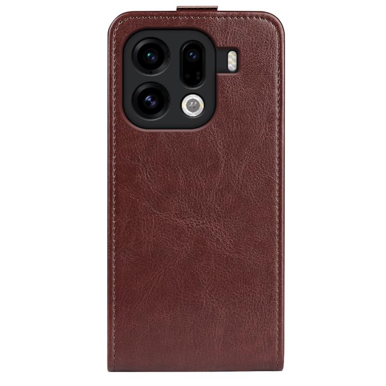 For OPPO Find X9 Pro R64 Texture Single Vertical Flip Leather Phone Case