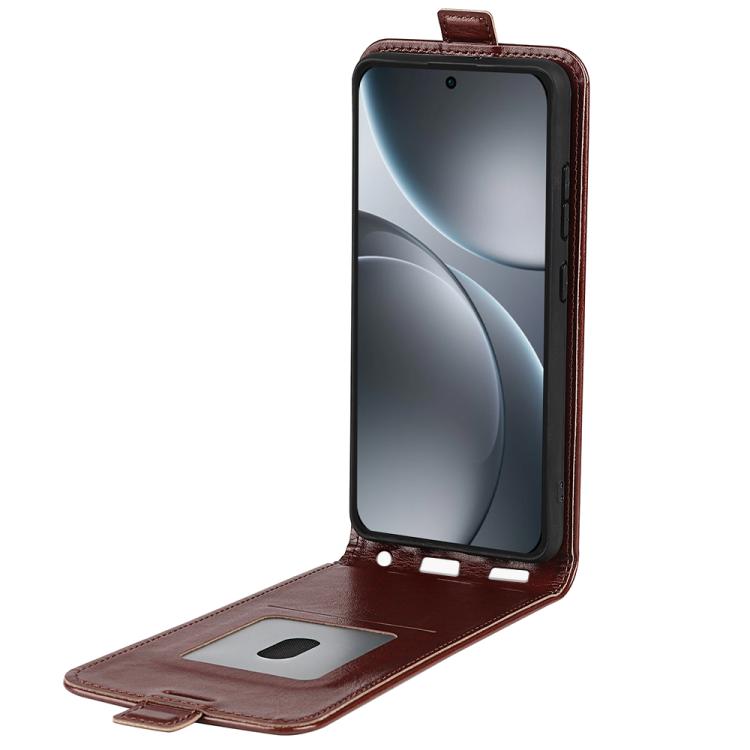 For OPPO Find X9 Pro R64 Texture Single Vertical Flip Leather Phone Case