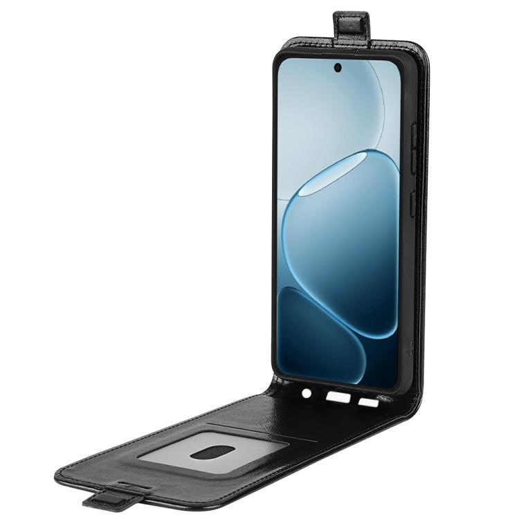 For OPPO A6x 4G / 5G R64 Texture Single Vertical Flip Leather Phone Case