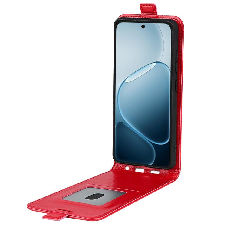 For OPPO A6x 4G / 5G R64 Texture Single Vertical Flip Leather Phone Case