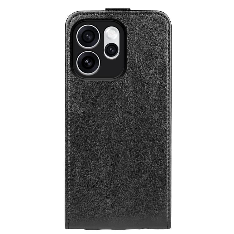 For OPPO Reno15 Pro Global R64 Texture Single Vertical Flip Leather Phone Case