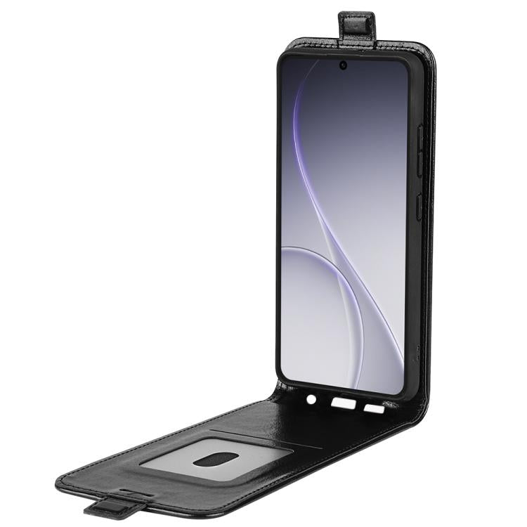 For OPPO Reno15 Pro Global R64 Texture Single Vertical Flip Leather Phone Case