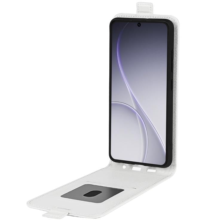For OPPO Reno15 Pro Global R64 Texture Single Vertical Flip Leather Phone Case