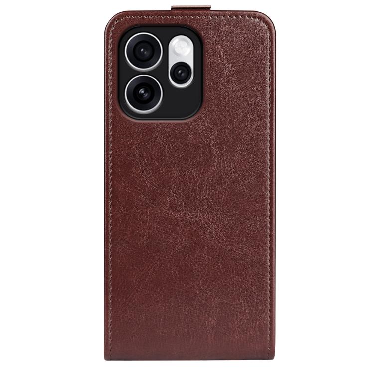 For OPPO Reno15 Pro Global R64 Texture Single Vertical Flip Leather Phone Case