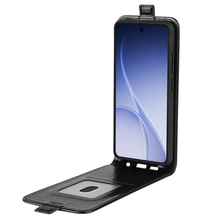 For OPPO Reno15 5G Global R64 Texture Single Vertical Flip Leather Phone Case