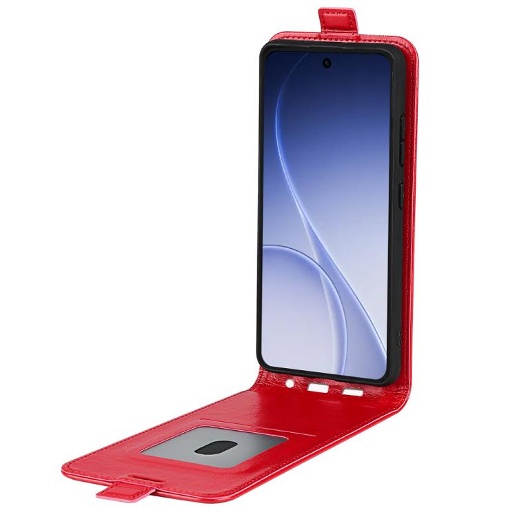 For OPPO Reno15 5G Global R64 Texture Single Vertical Flip Leather Phone Case