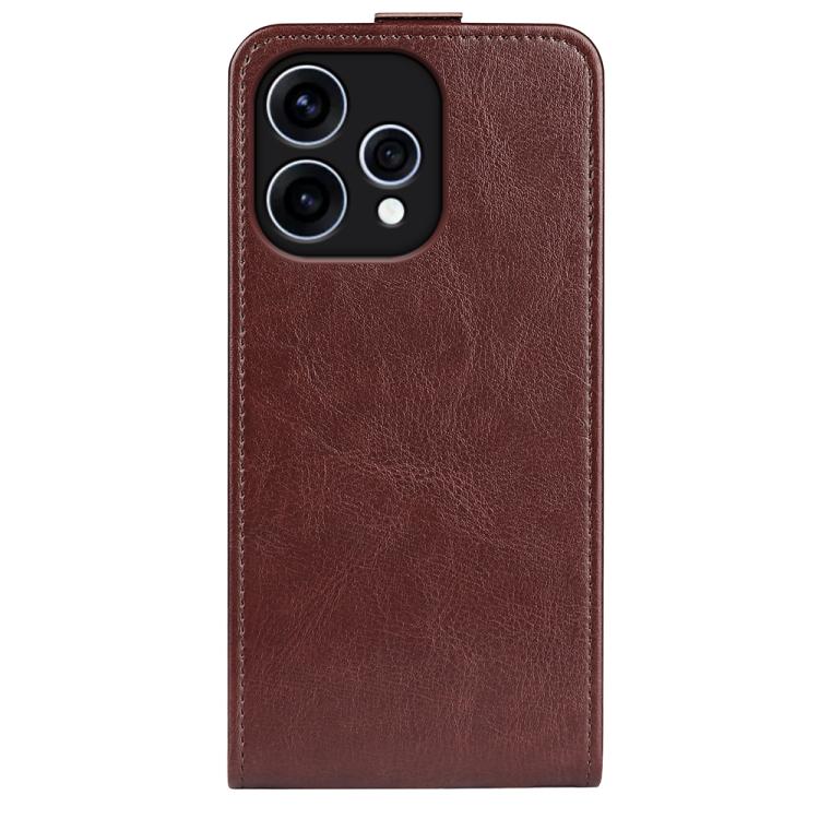 For OPPO Reno15 5G Global R64 Texture Single Vertical Flip Leather Phone Case