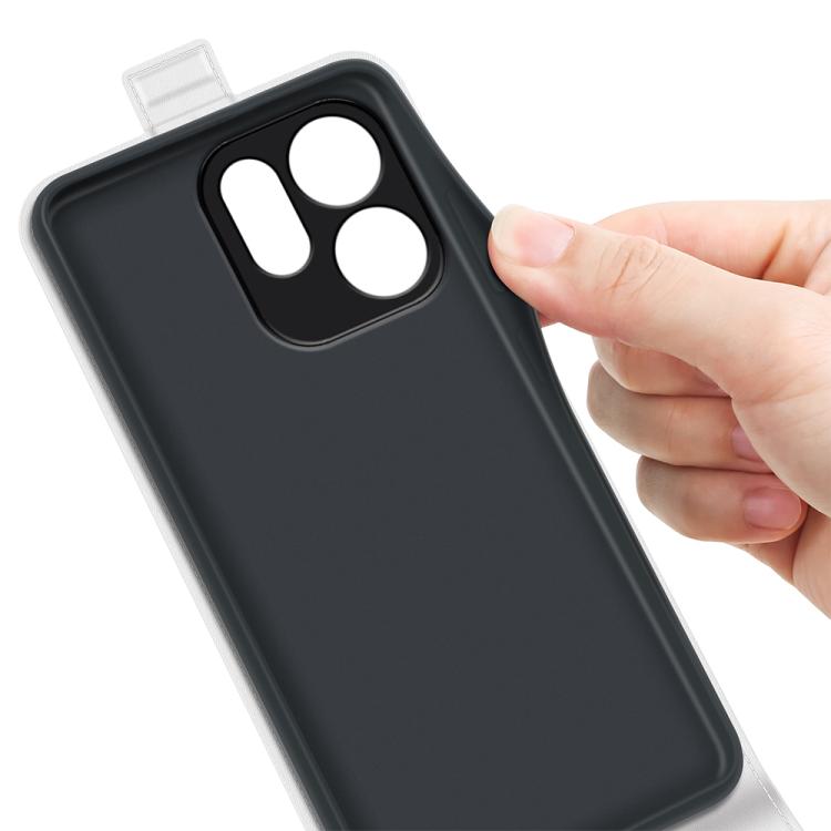 For OPPO Reno15 Pro Max Global R64 Texture Single Vertical Flip Leather Phone Case