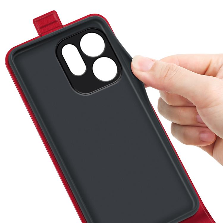 For OPPO Reno15 Pro Max Global R64 Texture Single Vertical Flip Leather Phone Case