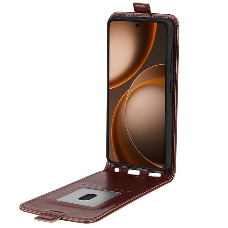 For OPPO Find X9 Ultra R64 Texture Single Vertical Flip Leather Phone Case