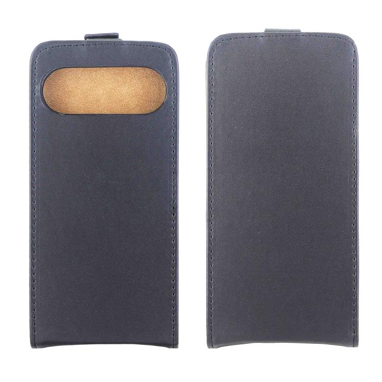 For Google Pixel 10 / 10 Pro Vertical Flip Leather Phone Case with Card Slot - Black