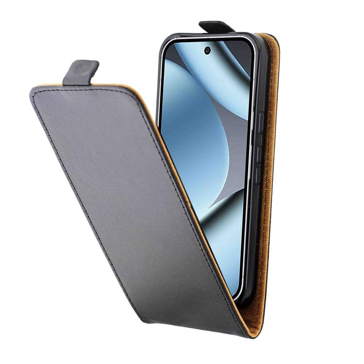 For Google Pixel 10 / 10 Pro Vertical Flip Leather Phone Case with Card Slot - Black