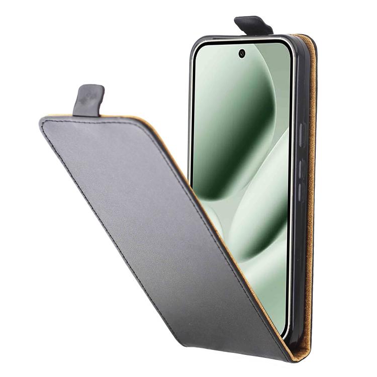 For Google Pixel 10 Pro XL Vertical Flip Leather Phone Case with Card Slot - Black