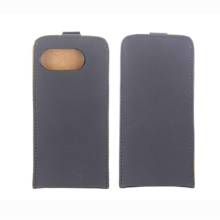 For Googlo Pixel 10a Vertical Flip Leather Phone Case with Card Slot - Black