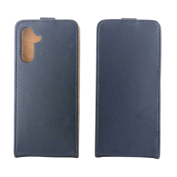 For Samsung Galaxy M15 5G / F15 Vertical Flip Leather Case with Card Slot - Black