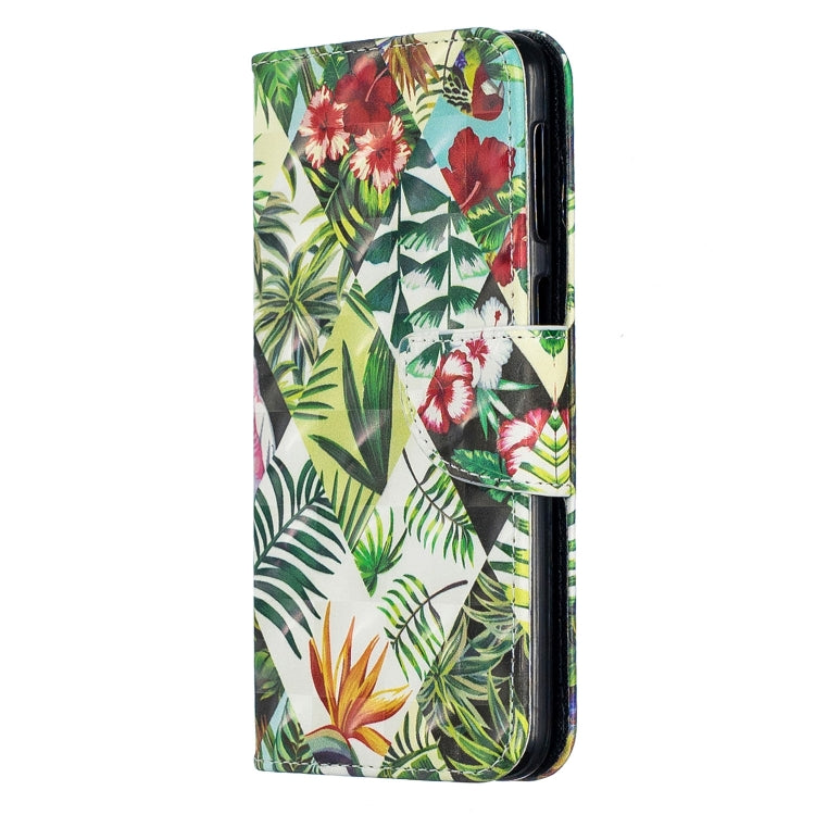 3D Colored Drawing Pattern Horizontal Flip Leather Case for Galaxy M30, with Holder & Card Slots & Wallet