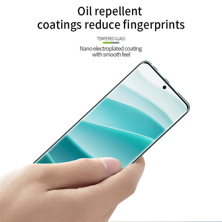 For Redmi Note 14 Pro 5G /14 Pro+ 5G PINWUYO 9H 3D Hot Bending Tempered Glass Film - Black